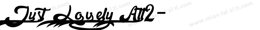 Just Lovely Alt2字体转换